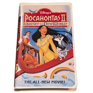 Pocahontas II: Journey To A New World (VHS, 1998) TESTED Tape And Case